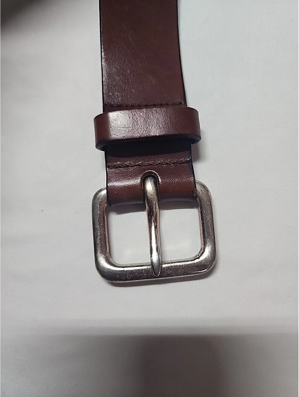 Express Italian Leather Mens Belt Xl Brown